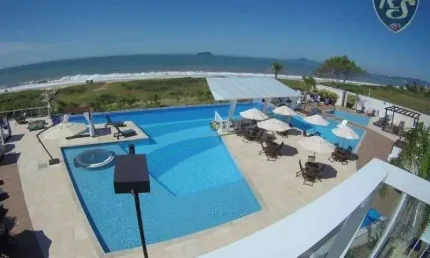 Bali Beach - Ap. Mobiliado com 2 dormitórios e vista mar