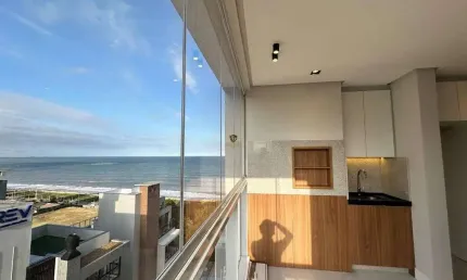 South Beach - Apartamento Semimobiliado com Duas Suites com vista mar em Balneário Piçarrass