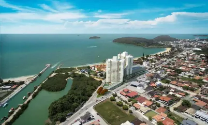 Itacolomi Home Club - Apartamento Vista Mar 3 Dormitórios 2 Vagas