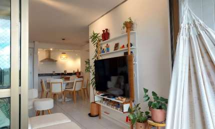 Apartamento para venda com 130 metros quadrados com 3 quartos em Poço - Recife - PE