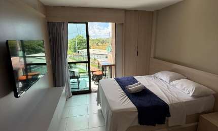 Flat em Muro Alto a Venda totalmente 1 Quarto Totalmente Mobiliado
