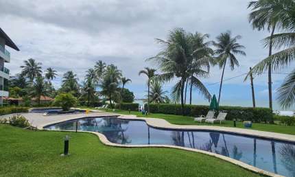 Apartamento com 47 m² 1 quarto frente mar  à beira mar da Praia dos Carneiros em Tamandaré