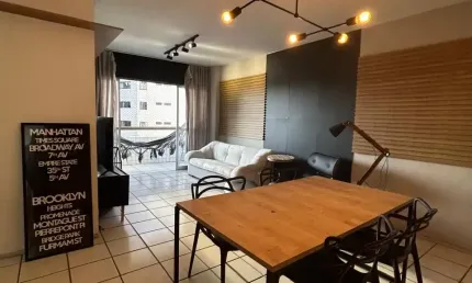 Apartamento mobiliado para alugar com 110 m² 3 quartos e 1 vaga perto do Shopping Recife  Boa Viagem Recife-PE