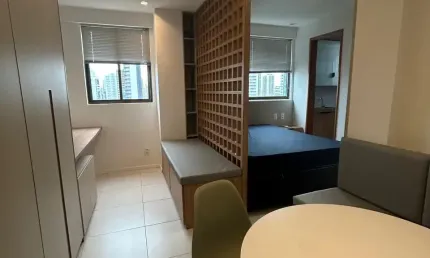 Apartamento 1 Quarto Mobiliado Para Aluguel em Boa Viagem
