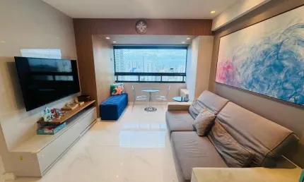 Apartamento de 102m² com 3 quartos e 2 vagas no rosarinho — pronto para morar!