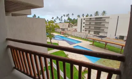 Flat beira-mar na praia dos carneiros com 26 m² , próximo à igrejinha e bora bora  carneiros atlântico