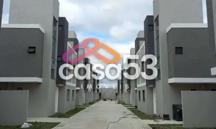 Casa em condomínio fechado com 3 quartos à venda na rua rodolfo bernardelli, 569, uberaba, curitiba, 105 m2 por r$ 639.000