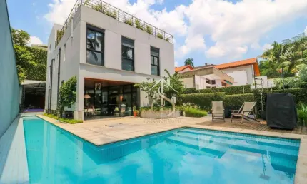 : Casa com 3 suítes à venda em Jardim Guedala Casa à venda, 333 m² por R$ 3.490.000 - Jardim Guedala - São Paulo/SP