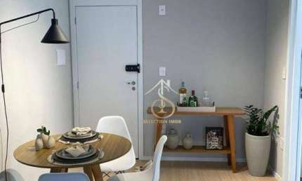 Apartamento com 1 dormitório, 42 m² - venda por R$ 479.000 ou aluguel por R$ 3.950/mês - Vila Andrade - São Paulo/SP