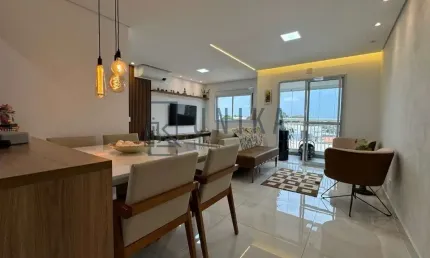Apartamento à venda em Paulínia-SP, Morumbi! 2 quartos, 1 suíte, 2 banheiros, 2 vagas cobertas, 70,70m². Venha conferir!