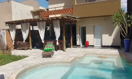 Casa em condomínio fechado com 3 quartos à venda na ESTRADA DA RHODIA 7090/7150, 7080, Vila Hollândia, Campinas por R$ 1.890.000