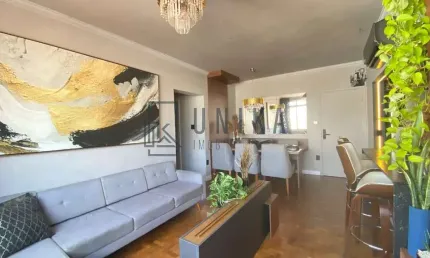 Apartamento à venda no centro de campinas-sp com 3 quartos, 2 salas, 2 banheiros e 115,00 m² de área.