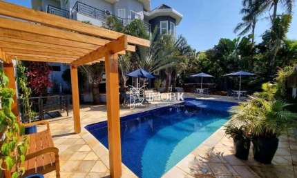Magnífica casa com 5 dormitórios à venda, 665 m² por R$ 3.300.000 - Terras de São Carlos - Jundiaí/SP