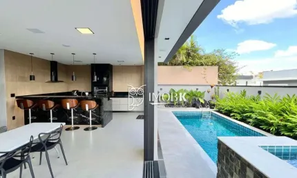 Casa com 4 dormitórios à venda, 400 m² por r$ 4.050.000,00 - condomínio bosque do horto - jundiaí/sp
