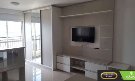 Apartamento bem mobiliado, andar alto! Condomínio HUB.HOME. HC