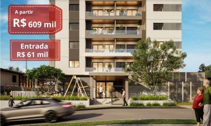 Apartamento na Planta Barreiros - Entrada de apenas R$ 61 mil e parcelas R$ 1.785,00