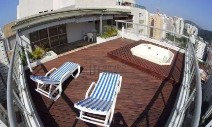 Cobertura 4 dormitórios + 1 suíte à venda R$ 1.200.000,00 na Praia das Pitangueiras - Guarujá/SP