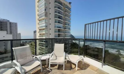 Cobertura com 3 dormitórios à venda, 200 m² por R$ 1.400.000,00 - Praia do Tombo - Guarujá/SP