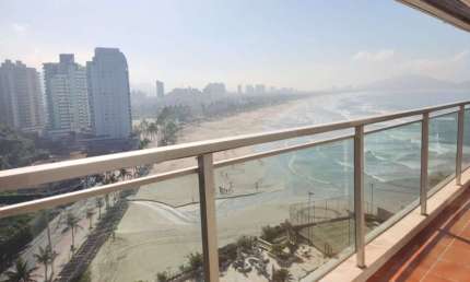 Apartamento com 3 dormitórios à venda, 154 m² por R$ 900.000,00 - Praia das Pitangueiras Beira Mar - Guarujá/SP