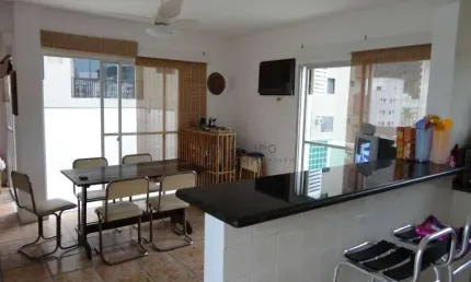 Cobertura com 3 dormitórios à venda, 216 m² por R$ 600.000,00 - Praia da Enseada – Hotéis - Guarujá/SP