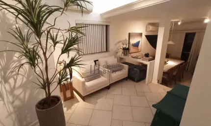 Apartamento com 3 dormitórios à venda, 100 m² por R$ 600.000,00 - Praia da Enseada – Hotéis - Guarujá/SP