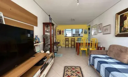 Apartamento com 2 dormitórios à venda, 74 m² por R$ 424.000,00 - Pitangueiras - Guarujá/SP