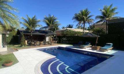 Casa Moderna Inteligente com 6 dormitórios, 4 suítes à venda no Park Lane - Praia do Pernambuco - Guarujá/SP