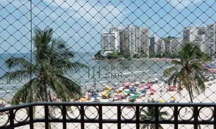 Apartamento com 4 dormitórios à venda, 215 m² por r$ 1.800.000,00 - jardim astúrias - guarujá/sp