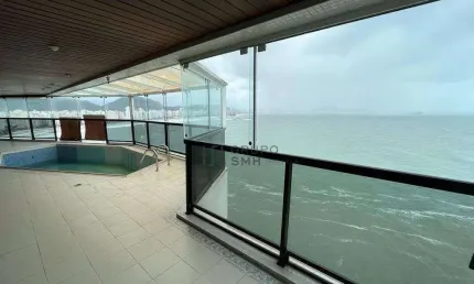 Apartamento com 3 dormitórios à venda, 350 m² por r$ 4.100.000,00 - jardim astúrias - guarujá/sp