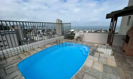 Cobertura com 2 dormitórios à venda, 150 m² por R$ 742.000,00 - Enseada - Guarujá/SP