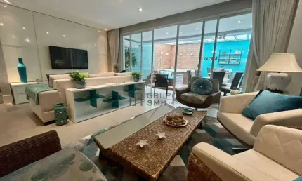 Casa com 4 dormitórios à venda, 342 m² por R$ 2.090.000,00 - Jardim Três Marias - Guarujá/SP