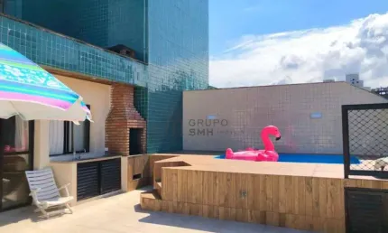 Cobertura com 2 dormitórios à venda, 150 m² por R$ 795.000,00 - Jardim Las Palmas - Guarujá/SP