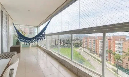 Apartamento com 3 dormitórios, 118 m² - venda por r$ 1.100.000,00 ou aluguel por r$ 10.000,00/mês - enseada - guarujá/sp