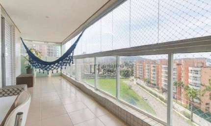 Apartamento com 3 dormitórios, 118 m² - venda por R$ 1.100.000,00 ou aluguel por R$ 10.000,00/mês - Enseada - Guarujá/SP