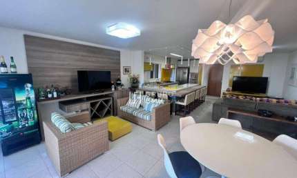Apartamento com 4 dormitórios à venda, 170 m² por R$ 2.000.000,00 - Enseada - Guarujá/SP