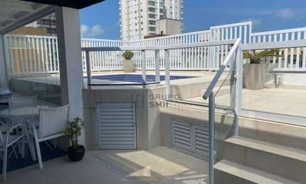 Cobertura com 3 dormitórios à venda, 180 m² por R$ 990.000,00 - Enseada - Guarujá/SP