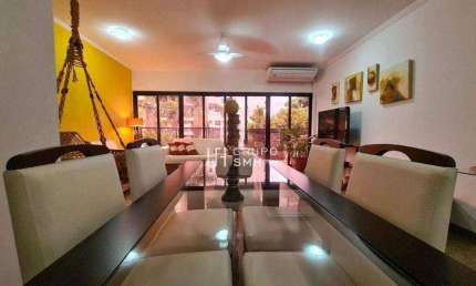 Apartamento com 4 dormitórios, 140 m² - venda por R$ 425.000,00 ou aluguel por R$ 5.000,00/mês - Enseada - Guarujá/SP