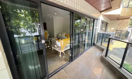 Apartamento com 4 dormitórios à venda, 140 m² por r$ 400.000,00 - enseada - guarujá/sp