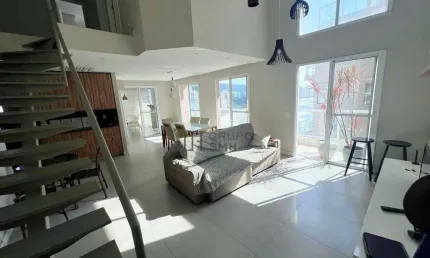 Cobertura para alugar, 297 m² por R$ 11.000,00/mês - Astúrias - Guarujá/SP