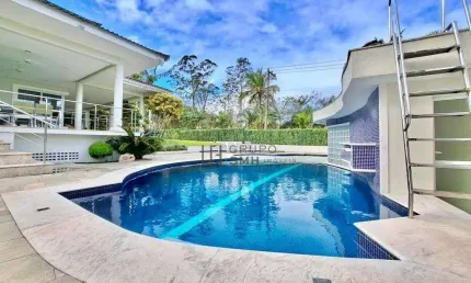Casa com 5 dormitórios à venda, 660 m² por R$ 4.250.000,00 - Balneário Cidade Atlântica - Guarujá/SP