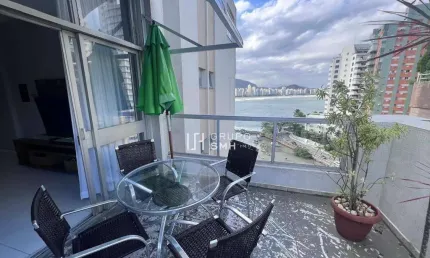 Apartamento com 3 dormitórios à venda, 110 m² por R$ 1.200.000 - Astrias Frente Mar - Guarujá/SP