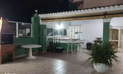 Cobertura com 4 dormitórios à venda, 158 m² por R$ 585.000,00 - Enseada - Guarujá/SP
