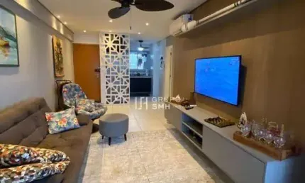 Apartamento com 3 dormitórios à venda, 112 m² por r$ 1.150.000,00 - astúrias - guarujá/sp