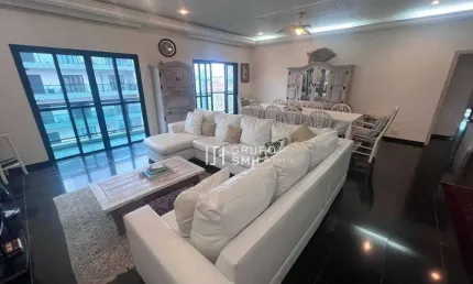 Apartamento à venda, 190 m² por r$ 1.390.000,00 - pitangueiras - guarujá/sp
