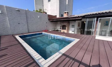 Cobertura com 2 dormitórios à venda, 250 m² por R$ 1.390.000 - Jardim Las Palmas - Guarujá/SP