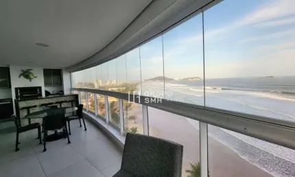 Apartamento com 5 dormitórios à venda, 206 m² por r$ 3.200.000,00 - enseada frente mar - guarujá/sp