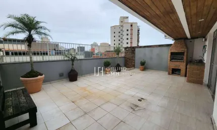 Cobertura com 3 dormitórios à venda, 160 m² por R$ 520.000 - Enseada - Guarujá/SP