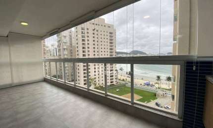 Apartamento com 3 dormitórios e Vista Mar à venda, 145 m² por R$ 1.600.000 - Praia das Astúrias - Guarujá/SP