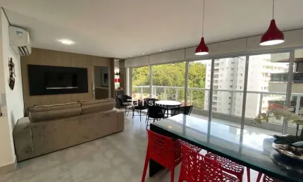 Apartamento com 3 suítes para alugar, 145 m² por r$ 9.500/mês - praia das astúrias - guarujá/sp