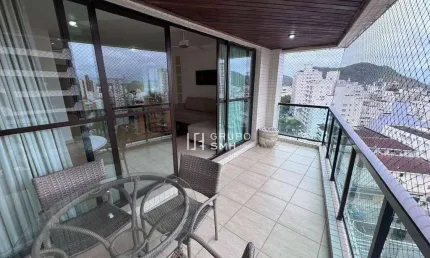 Apartamento com 3 dormitórios, 146 m² - venda por r$ 1.060.000,00 ou aluguel por r$ 8.000,00/mês - astúrias - guarujá/sp